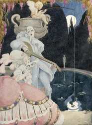 Elegante und Pierrot