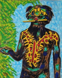 Aborigines-Schamane, 2020