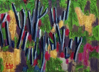 Frühlings-Saguaros