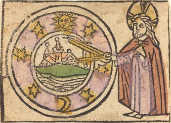 Christus misst den Globus