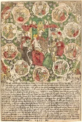 Madonna mit dem Rosenkranz