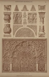 Arabisch-Maurische, Architektonische Ornamente