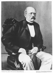 Bismarck im Jahr 1870 vor der Kriegserklärung
