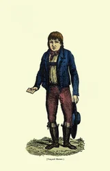 Kaspar Hauser (ca. 1812-1833) (spätere Kolorierung)