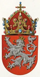 Wappen von Böhmen, ca. 1898