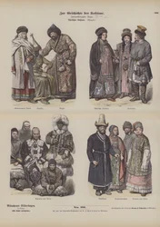 Kostüme des russischen Fernen Ostens, 19. Jahrhundert