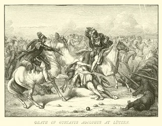 Tod von Gustav Adolf bei Lützen