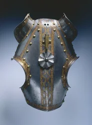 Halber Chanfron, Augsburg, um 1550