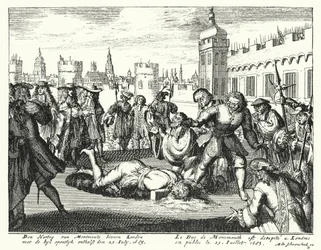 Hinrichtung von James Scott