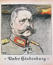 Feldmarschall Paul Von Hindenburg (1857-1934) 1914