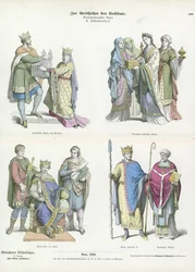 Fränkische Kostüme, 10. Jahrhundert