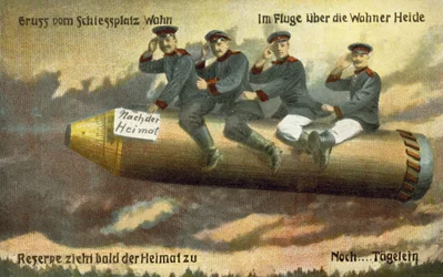 Grüße vom Schießplatz in Wahn, Deutschland