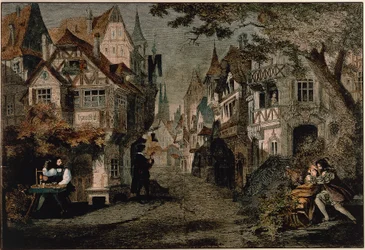 Hans Sachs, Szene 2 aus 