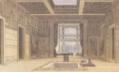 Haus des Sallust, Pompeji, Italien