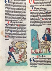 Illustrierte Seite aus Hortus Sanitatis, 1491