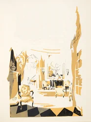 Illustration aus Styl, veröffentlicht 1922