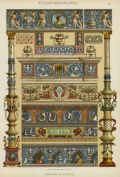 Italienische Renaissance, Ornamentale Malerei