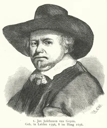 Jan van Goyen, Maler des niederländischen Goldenen Zeitalters (Gravur)
