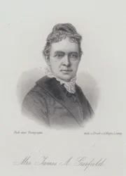Lucretia Garfield, Ehefrau des US-Präsidenten James A. Garfield