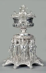 Major North Ludlow Beamish Trophäe oder Vase