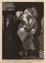 Mann macht einer jungen Frau ein Angebot