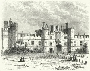 Palast von Whitehall, London (Stich)