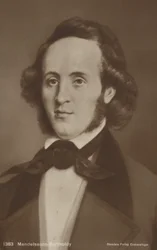 Porträt von Felix Mendelssohn