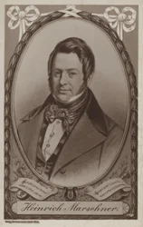 Porträt von Heinrich Marschner