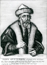 Porträt von Johannes Gutenberg