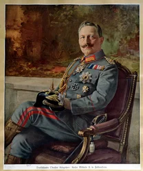 Porträt von Kaiser Wilhelm II (1859-1941)