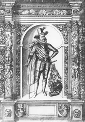 Porträt von Matthias I. von Habsburg, Heiliger Römischer Kaiser
