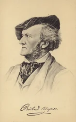 Porträt von Richard Wagner