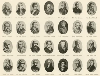 Porträts berühmter Deutscher aus Ritter vom Deutschen Geiste