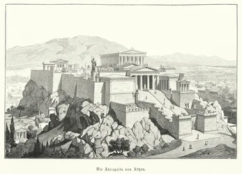 Die Akropolis von Athen, Antikes Griechenland