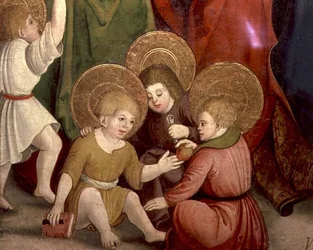 Die Kindheit des Heiligen Joseph, (Detail)