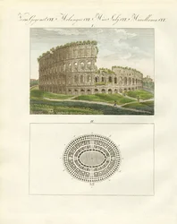 Das Kolosseum oder das Amphitheater des Kaisers Flavius Vespasianus