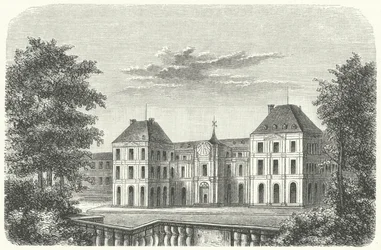 Der Tuilerienpalast, Paris, 1799 (Stich)