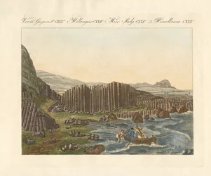 Der riesige Deich in Irland