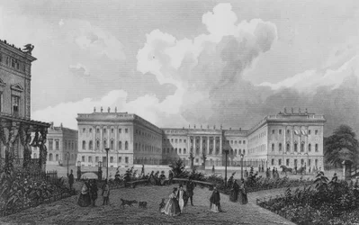 Universitätsgebäude, Berlin (Stahlstich)