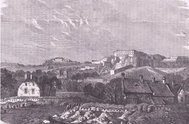 Ansicht von Belfort, Cassells Geschichte des Krieges zwischen Frankreich und Deutschland