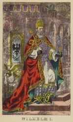 Wilhelm I (kolorierte Gravur)