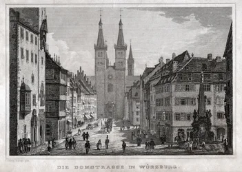 Würzburg (Gravur, ca. 1830)