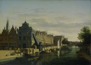 Die Waage und der Kran am Spaarne, Haarlem