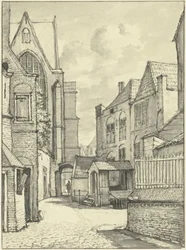 Die St. Janskerk oder Grote Kerk in Gouda