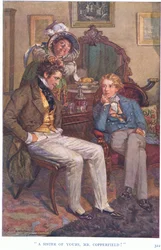 "Eine Schwester von Ihnen, Mr. Copperfield!"