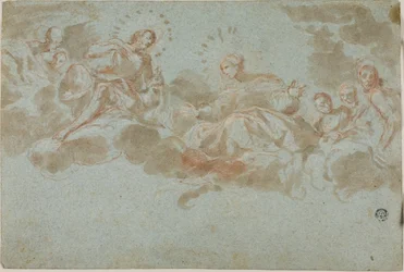 Christus und die Jungfrau in Herrlichkeit