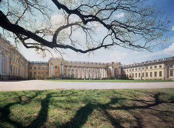 Der Alexanderpalast in Zarskoje Selo