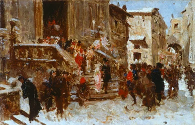 Die Hochzeit, von Giacomo Di Chirico