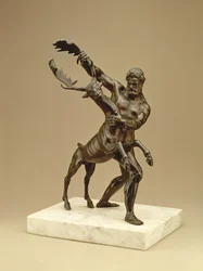 Herkules und der arkadische Hirsch