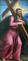 Christus trägt das Kreuz